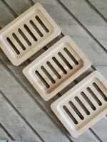 Slotted Bamboo Soap Dish - Image 2