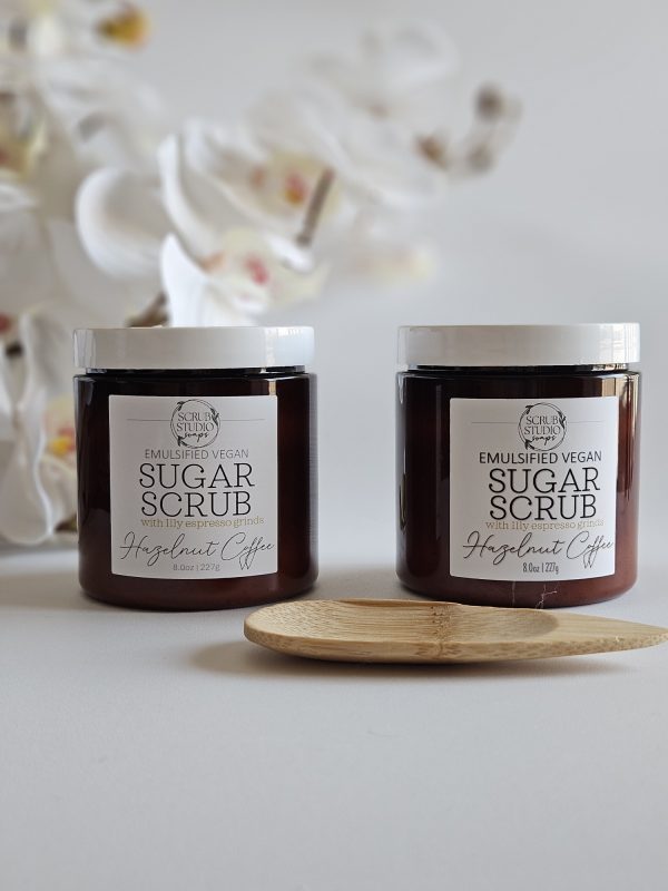 Hazelnut Coffee | Emulsified Vegan Sugar Scrub - Image 3