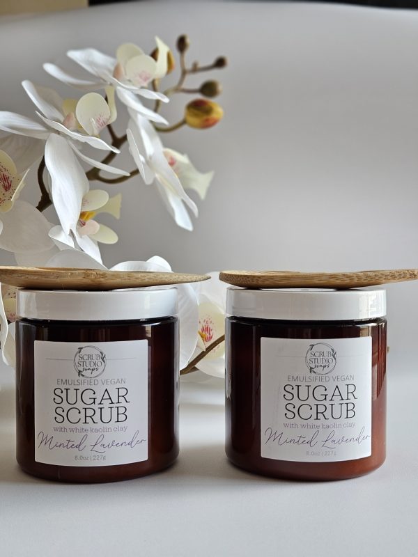 Minty Lavender | Emulsified Vegan Sugar Scrub - Image 6