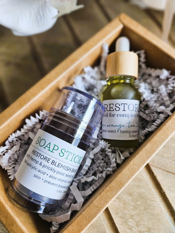 Restore | Organic Oil + Soap Set