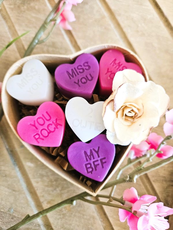 Hey Sugar! Mini Soap Hearts Box